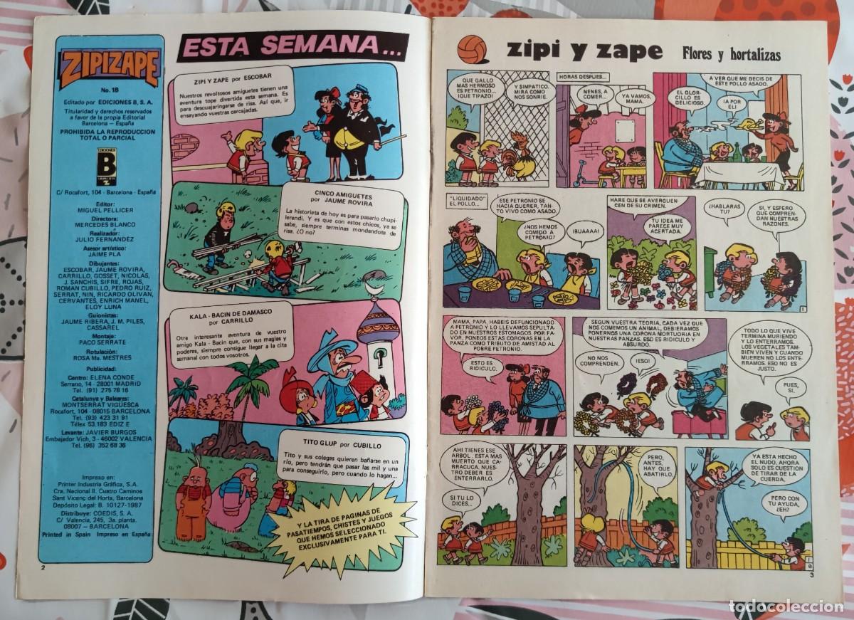 C&oacute;mics: Zipi y Zape n&ordm; 18 (1987) - Foto 2