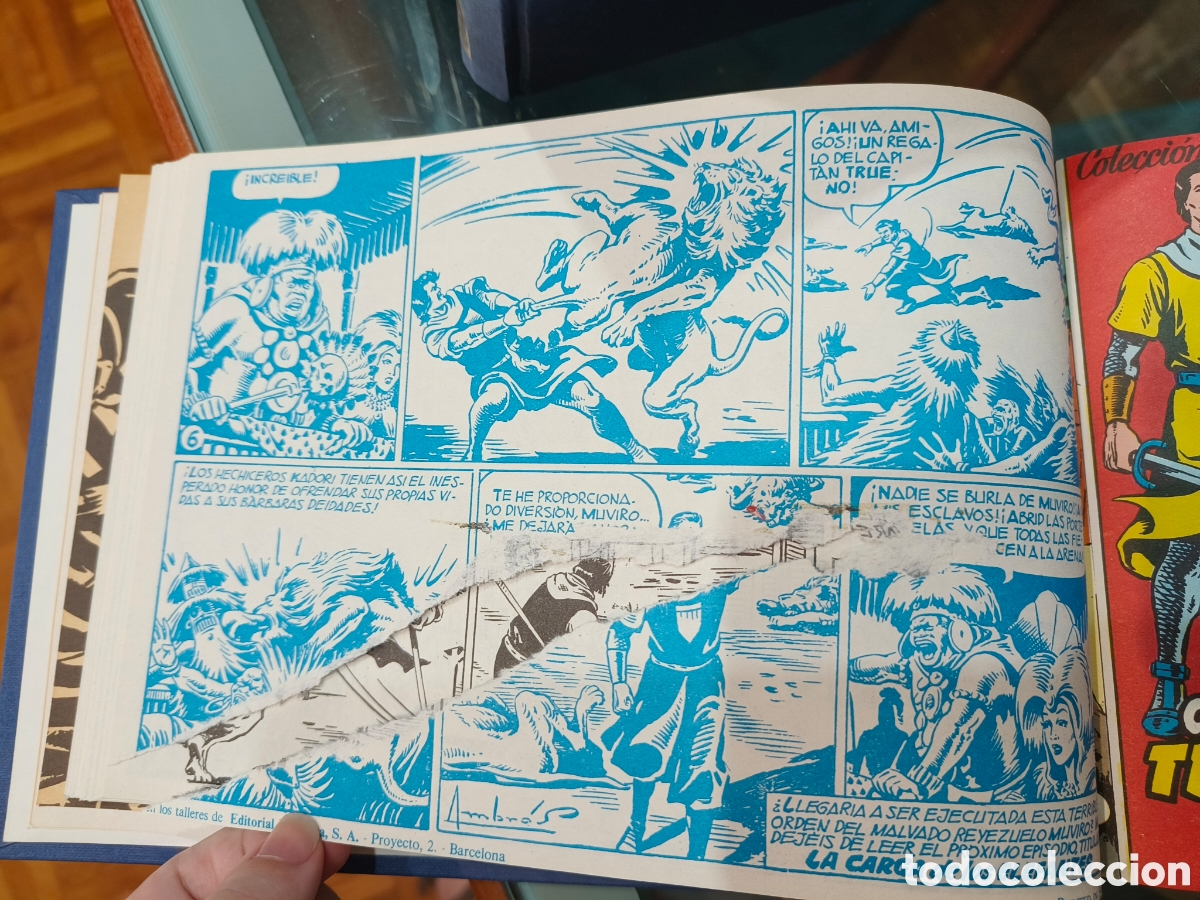 C&oacute;mics: Colecci&oacute;n 12 tomos Capit&aacute;n Trueno encuadernado - Foto 5