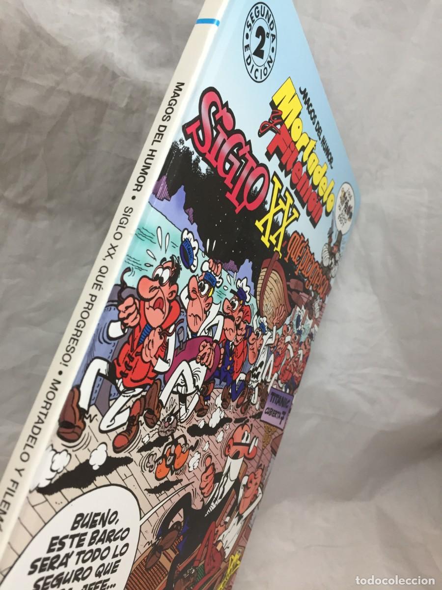 C&oacute;mics: Mortadelo y Filem&oacute;n: Magos del Humor &ndash; El siglo XX &iexcl;qu&eacute; progreso! (Ed. 2&ordf; 2000) C&oacute;mic cl&aacute;sico - Foto 2
