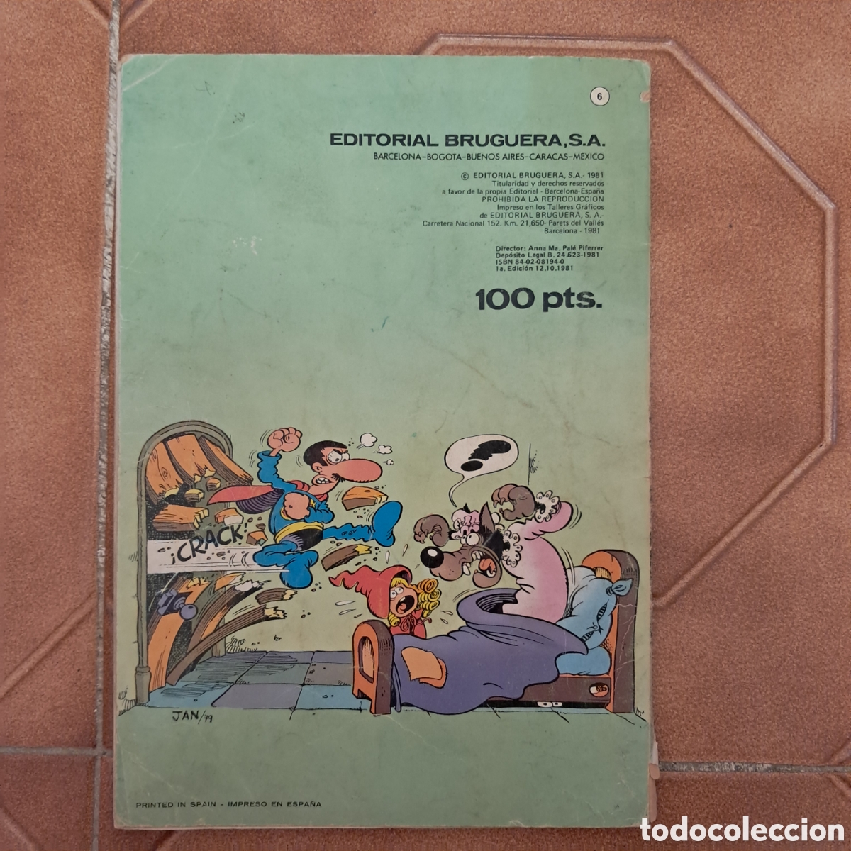 C&oacute;mics: OL&Eacute; SUPER LOPEZ N&ordm; 6 LA semana m&aacute;s larga... (1a ed. 1981 EDICIONES B) - Foto 4