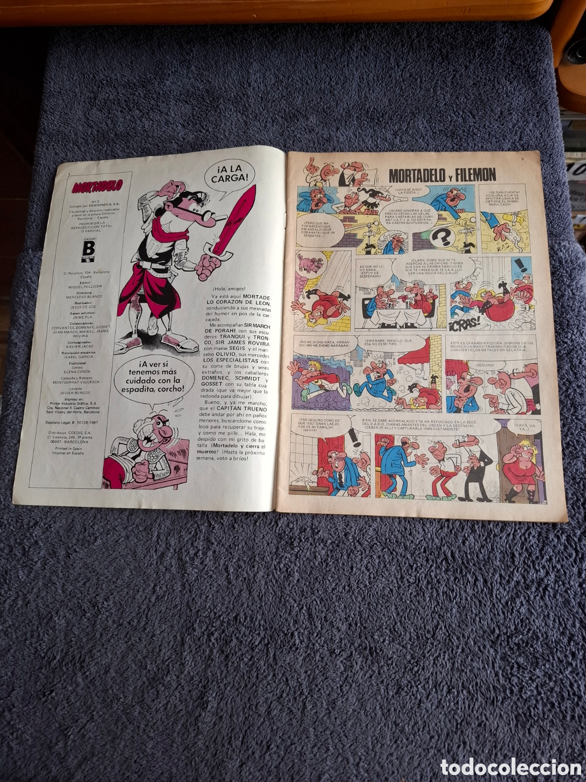 C&oacute;mics: L22. Super Mortadelo - El Rayo Transmutador, N&uacute;m. 3 Ediciones B, 1987. - Foto 2