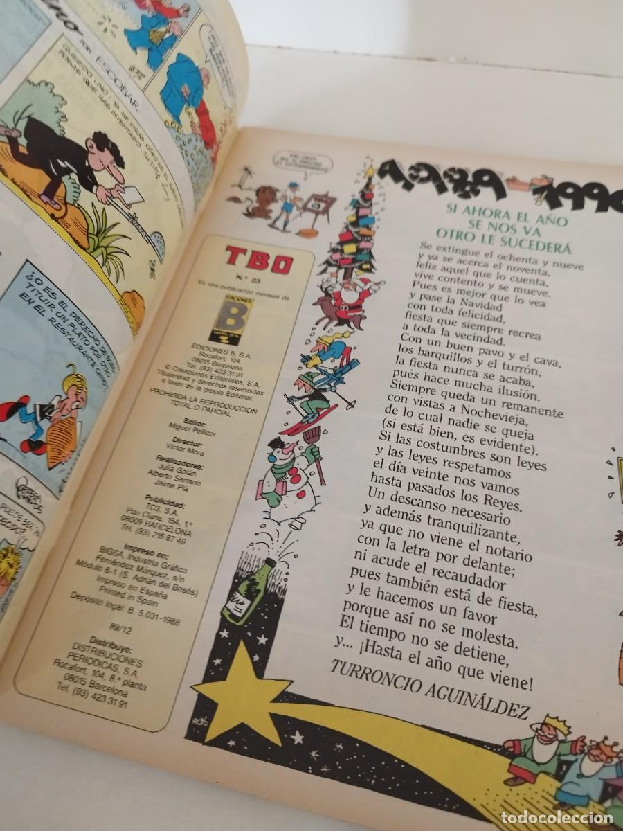 C&oacute;mics: Comic, tebeo. TBO N&deg; 23 almanaque 1990. Ediciones B. - Foto 4