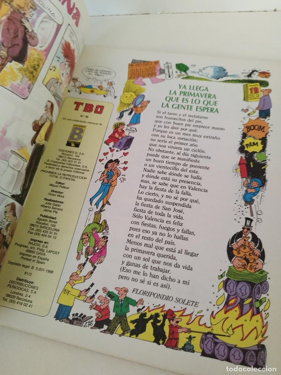 C&oacute;mics: Comic, tebeo. TBO N&deg; 38 . Ediciones B. - Foto 4