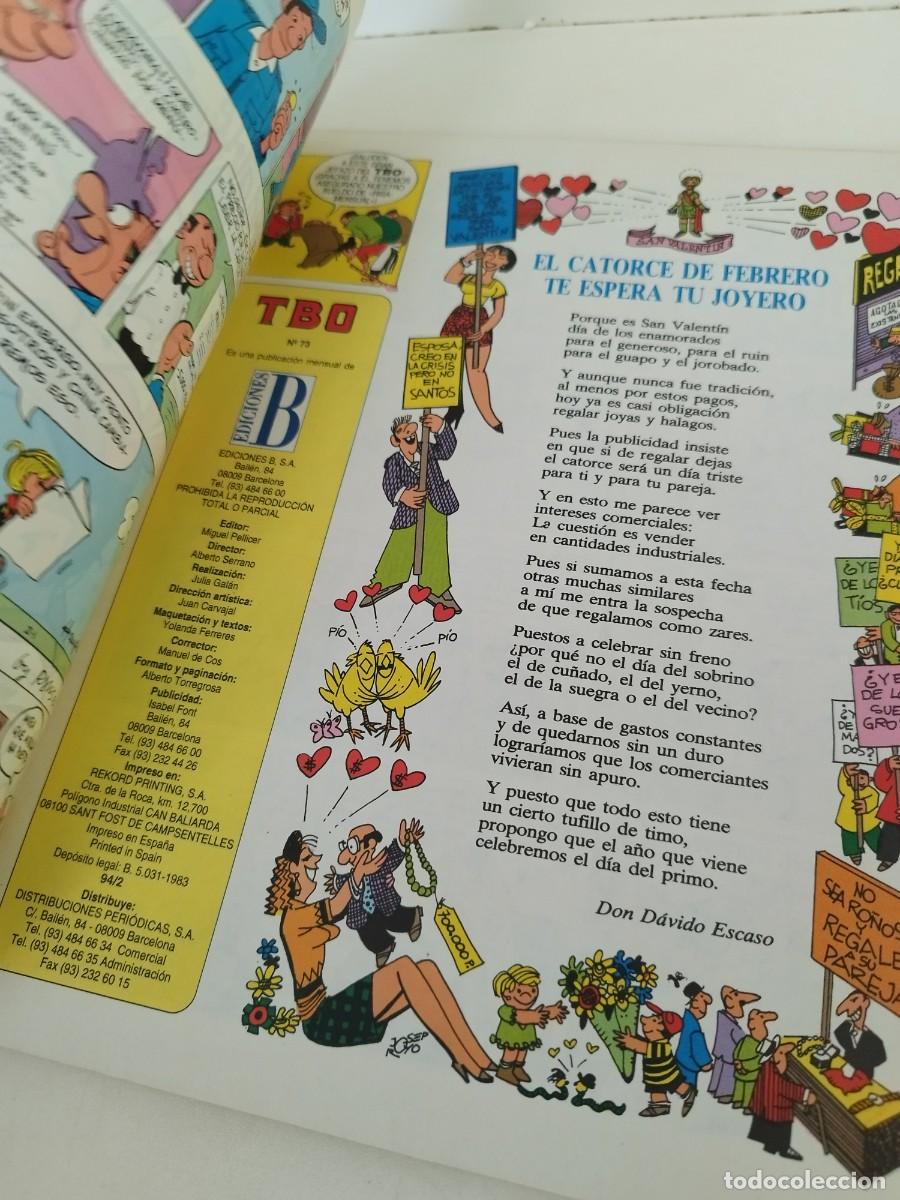 C&oacute;mics: Comic, tebeo. TBO N&deg; 73. Ediciones B. - Foto 4