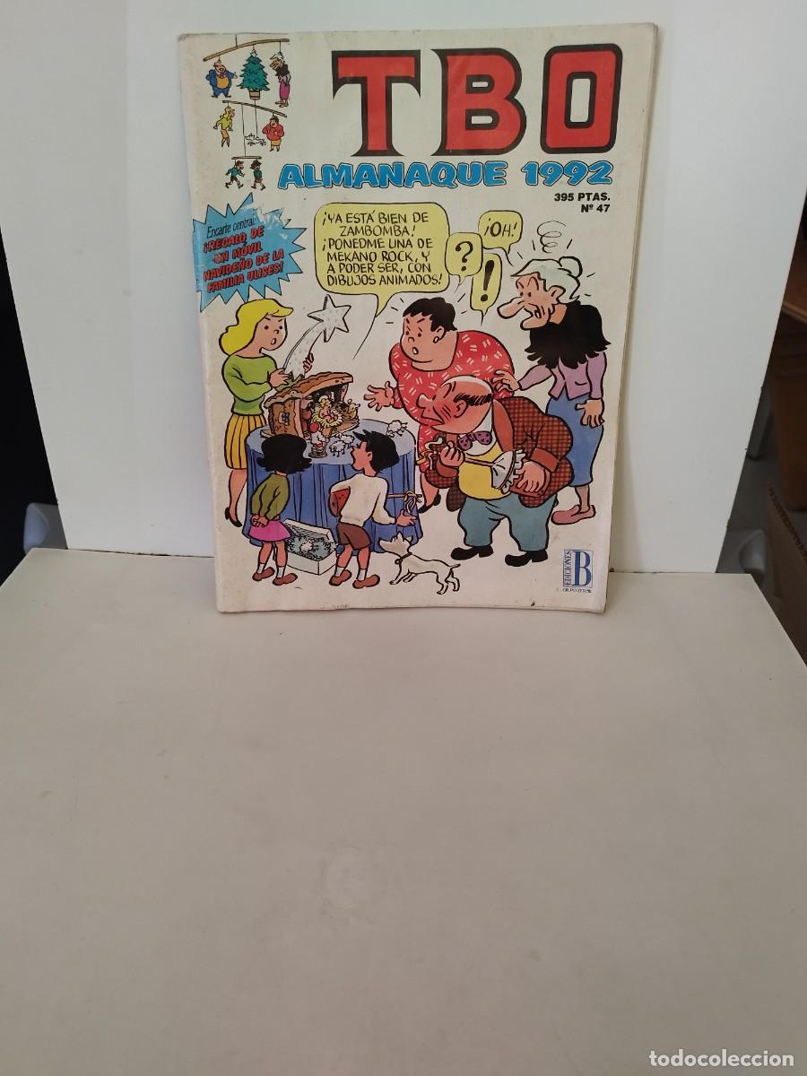 C&oacute;mics: Comic, tebeo. TBO N&deg; 47 almanaque 1992. Ediciones B. - Foto 1