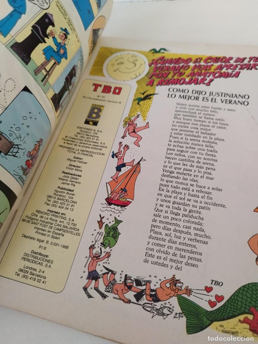 C&oacute;mics: Comic, tebeo. TBO N&deg; 41. Ediciones B. - Foto 4