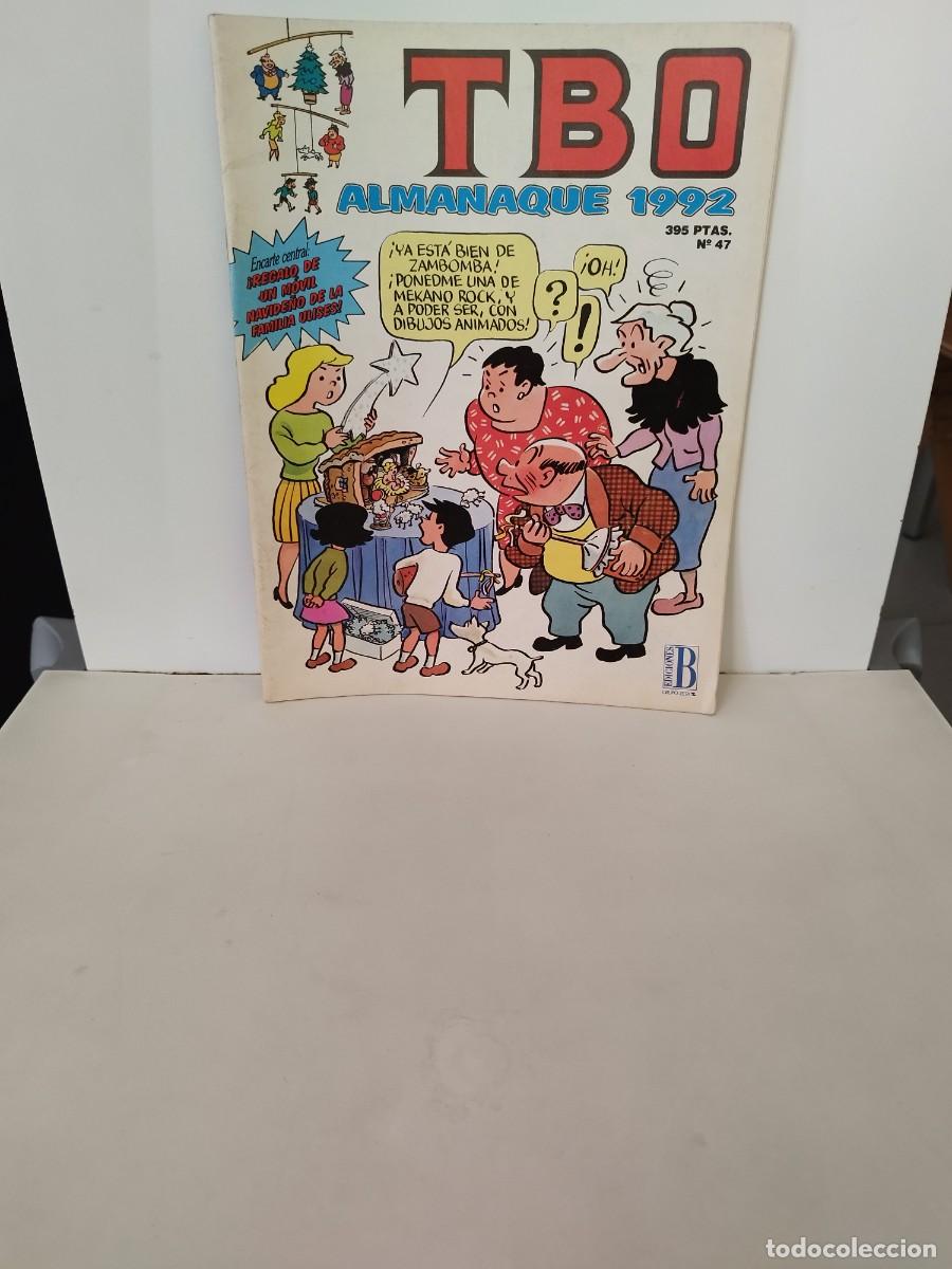 C&oacute;mics: Comic, tebeo. TBO N&deg; 47 almanaque 1992. Ediciones B. - Foto 1