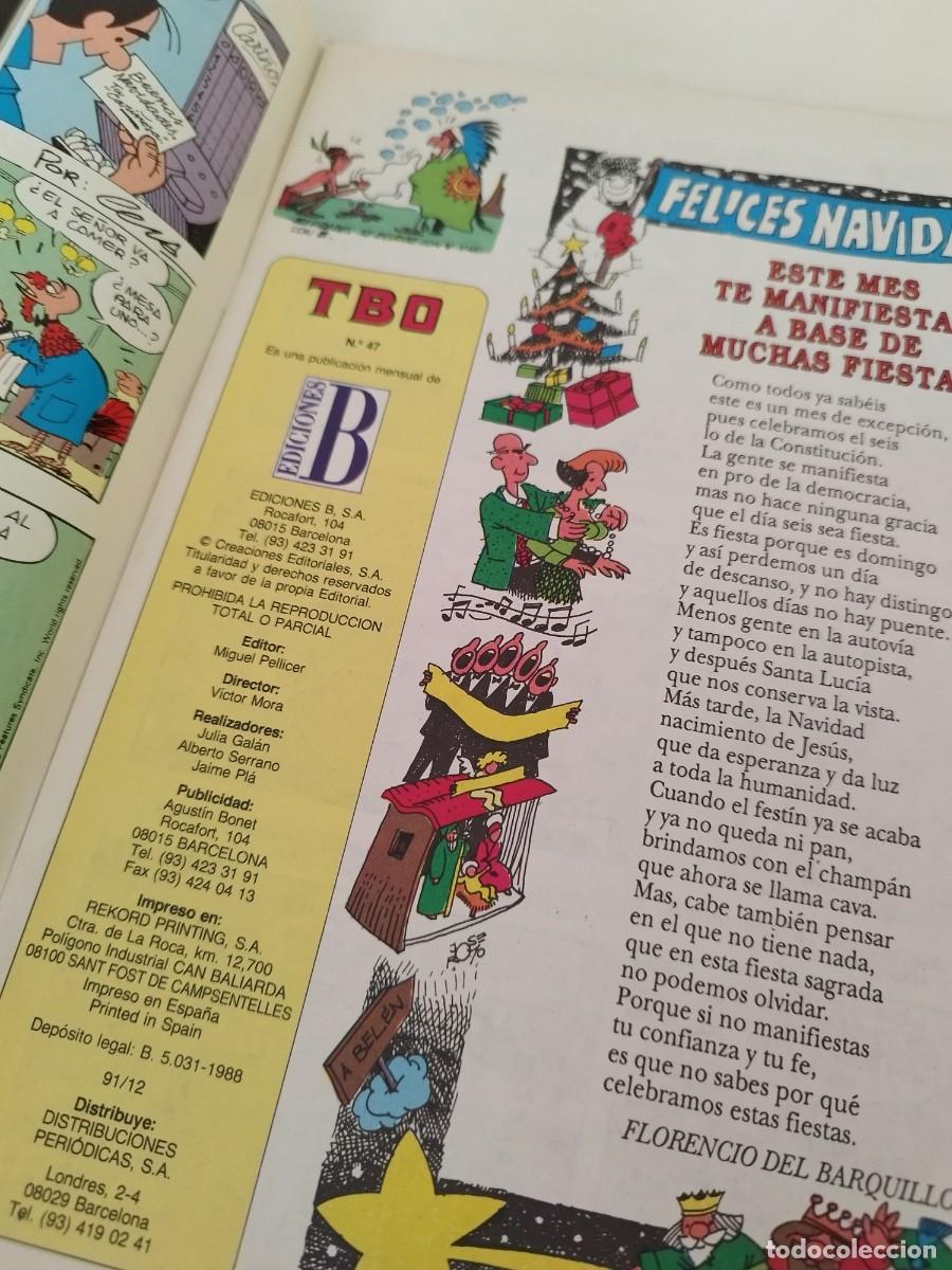 C&oacute;mics: Comic, tebeo. TBO N&deg; 47 almanaque 1992. Ediciones B. - Foto 4
