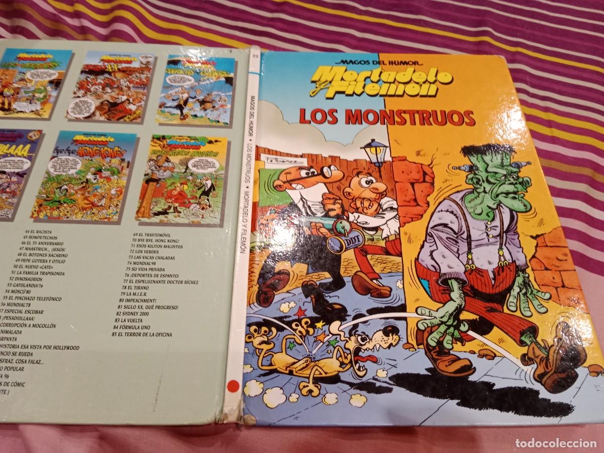 C&oacute;mics: MAGOS DEL HUMOR N&ordm; 22 MORTADELO Y FILEMON . LOS MONSTRUOS . EDICIONES B - Foto 1