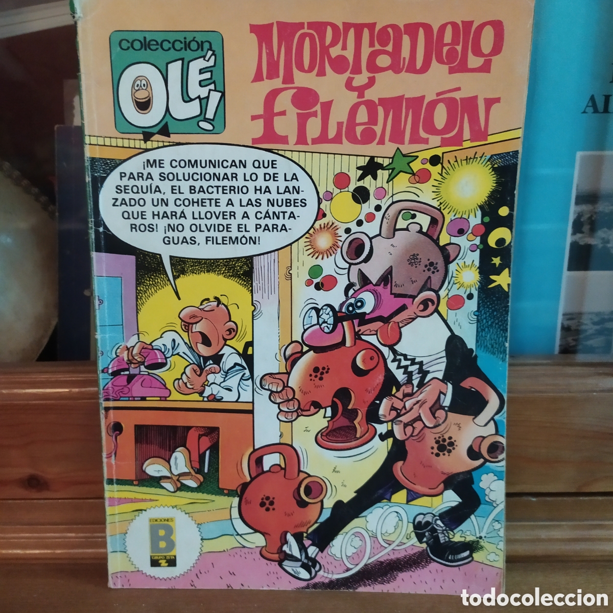 C&oacute;mics: Mortadelo y Filem&oacute;n - Colecci&oacute;n Ol&eacute; 1&deg; edici&oacute;n: mayo 1989. Ediciones B. - Foto 1