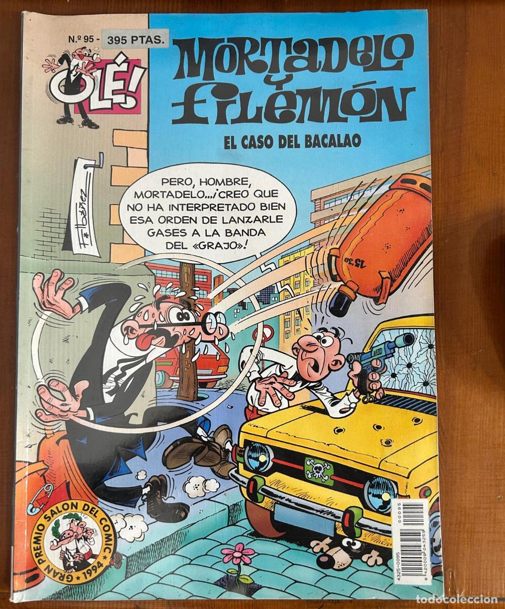C&oacute;mics: MORTADELO Y FILEMON EL CASO DEL BACALAO - N&ordm; 95 - EDICIONES B - Foto 1