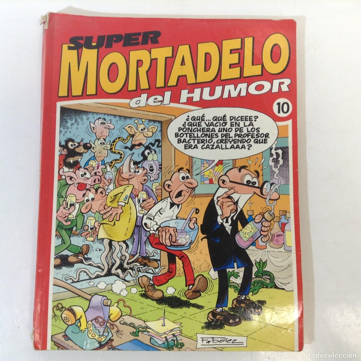 C&oacute;mics: SUPER MORTADELO DEL HUMOR N&ordm; 10- IBA&Ntilde;EZ *EDICIONES B* - Foto 1