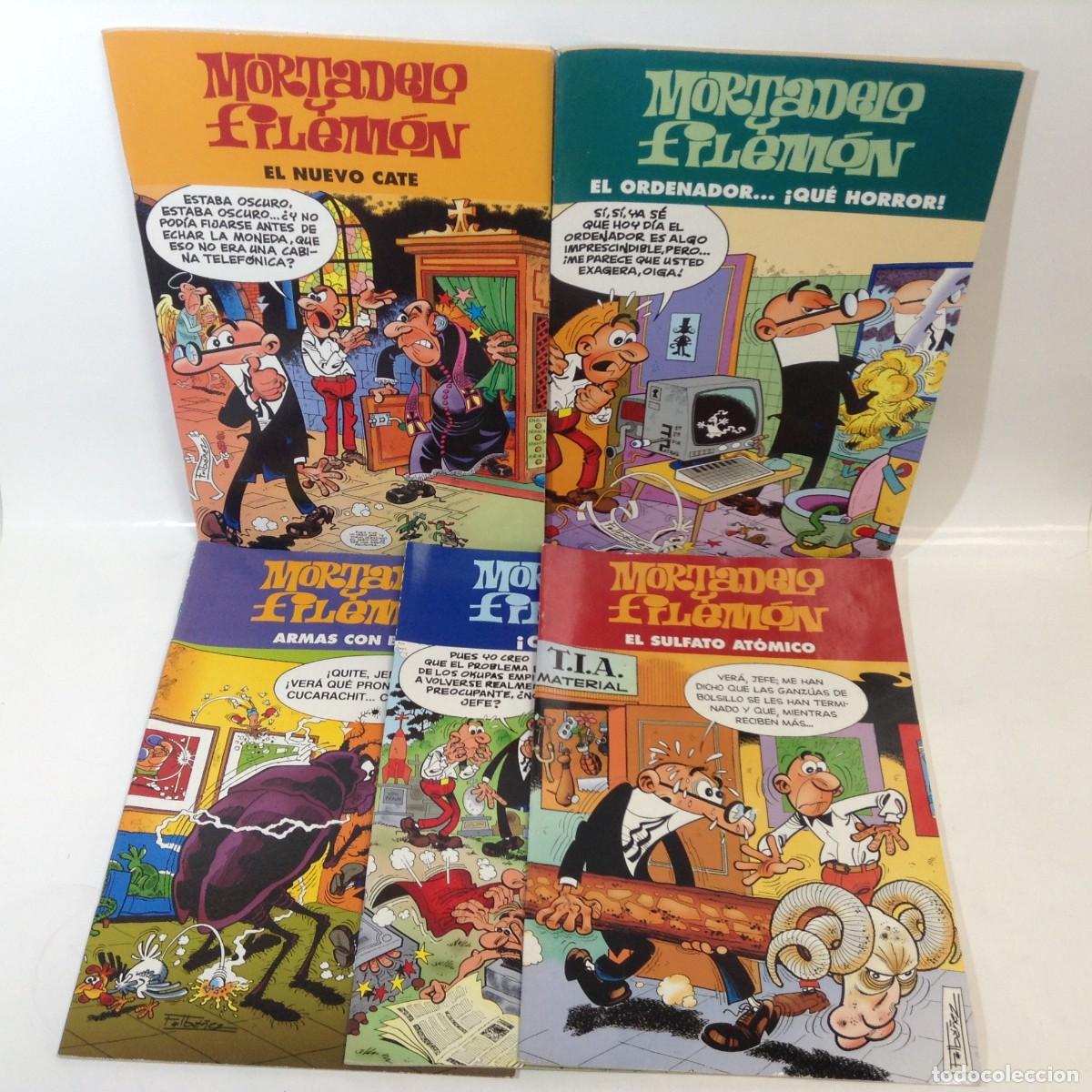 C&oacute;mics: MORTADELO Y FILEMON - LOTE DE 5 N&Uacute;MEROS- IBA&Ntilde;EZ - 2003 *EDICIONES B* - Foto 1