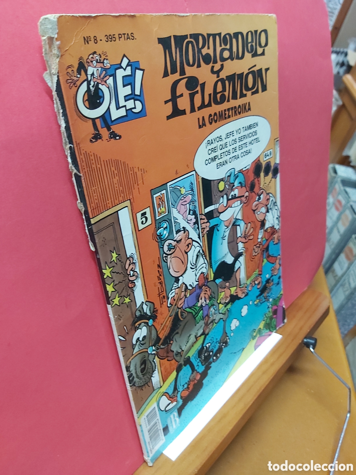 C&oacute;mics: S * MORTADELO Y FILEMON * N&ordm; 8. COL. OLE * FORMATO GRANDE * EDICIONES B. * - Foto 2