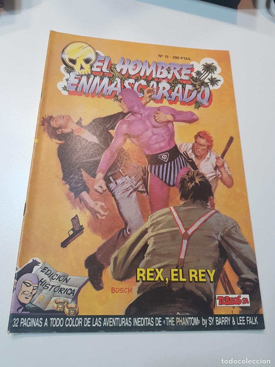C&oacute;mics: EL HOMBRE ENMASCARADO EDICIONES B N&ordm;13 REX, EL REY - Foto 1