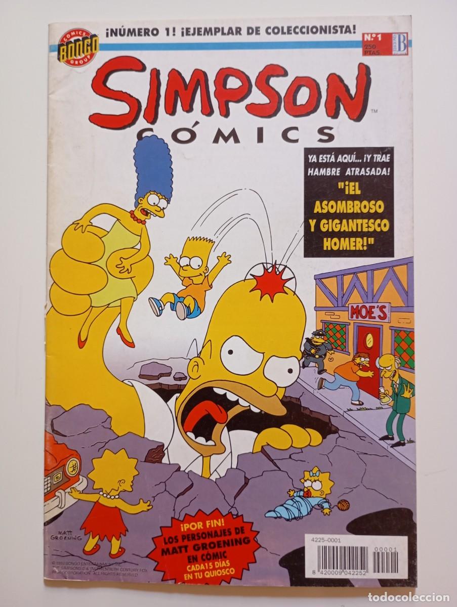 C&oacute;mics: SIMPSON COMICS N&ordm; 1 BONGO COMICS - Foto 1
