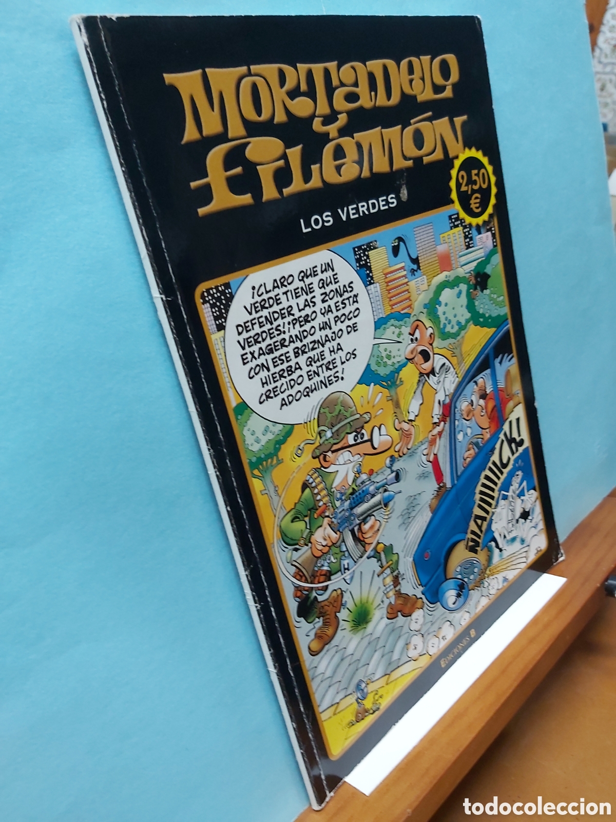 C&oacute;mics: S * MORTADELO Y FILEMON * LOS VERDES * 1&ordf; EDICION 2011 * EDICIONES B. * - Foto 2