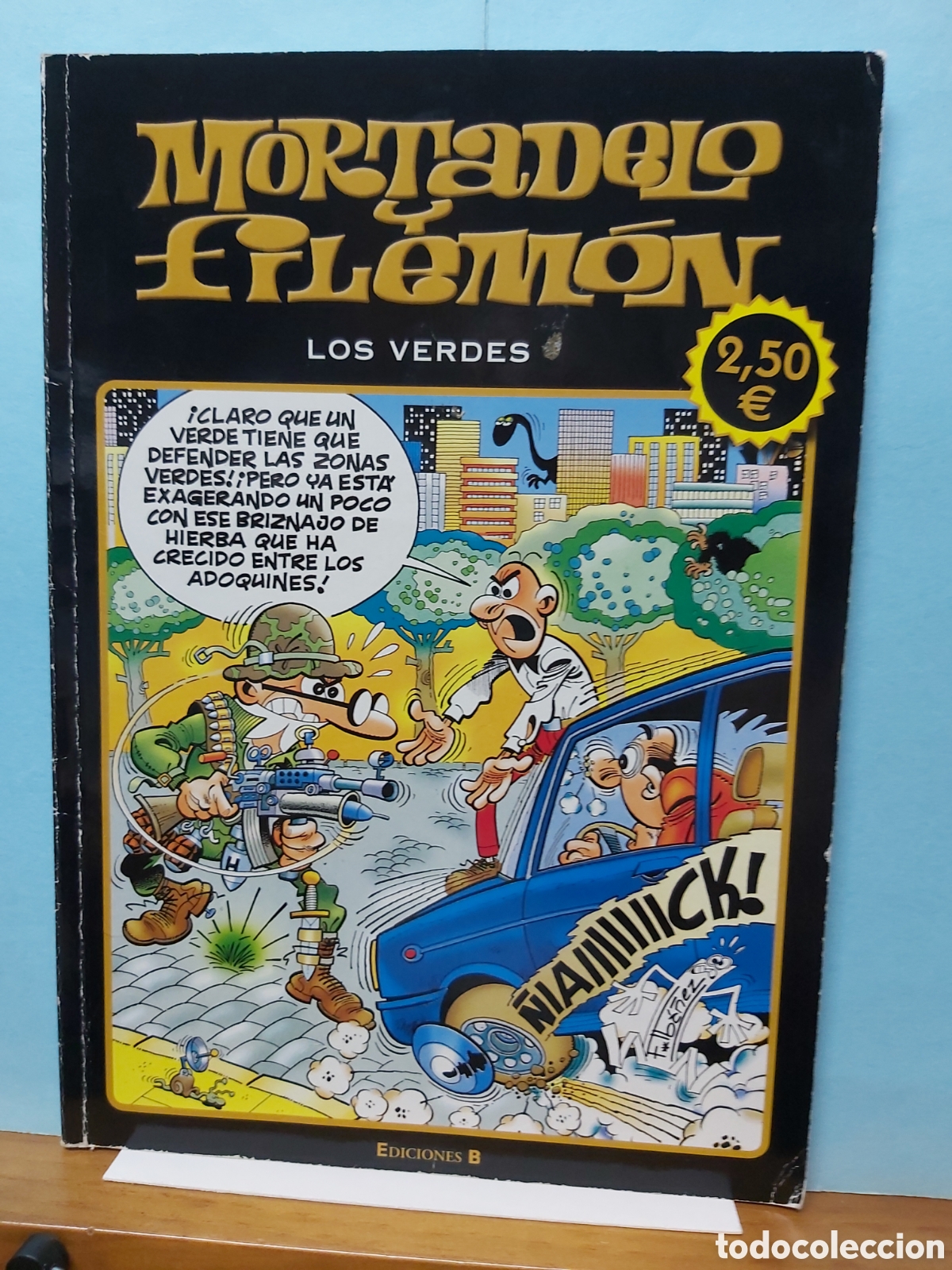 C&oacute;mics: S * MORTADELO Y FILEMON * LOS VERDES * 1&ordf; EDICION 2011 * EDICIONES B. * - Foto 1
