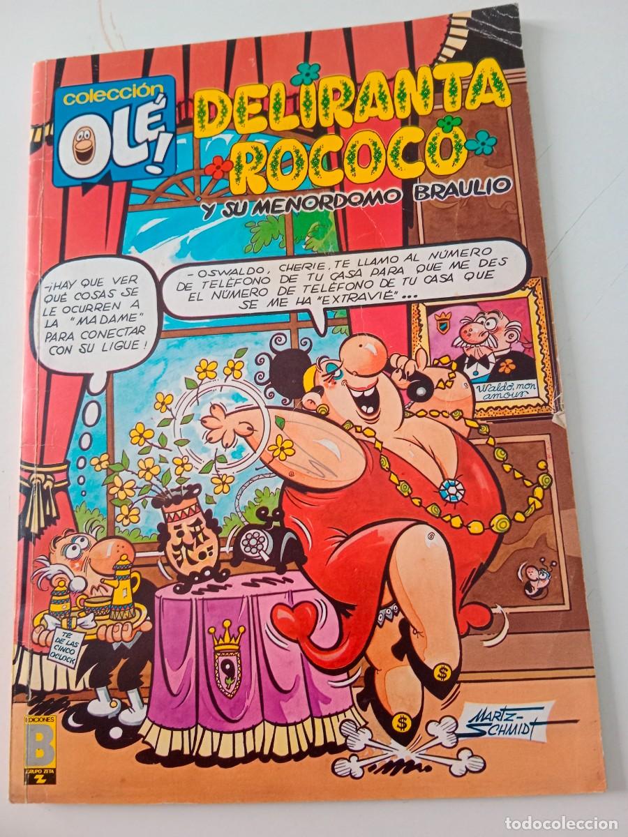 C&oacute;mics: OLE! DELIRANTA ROCOCO Y SU MAYORDOMO BRAULIO. MARTZ SCHMIDT. EDICIONES B - Foto 1