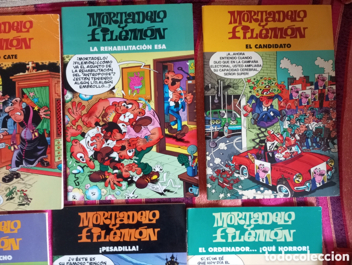 C&oacute;mics: 8 comic Mortadelo y filemon ediciones B - Foto 3