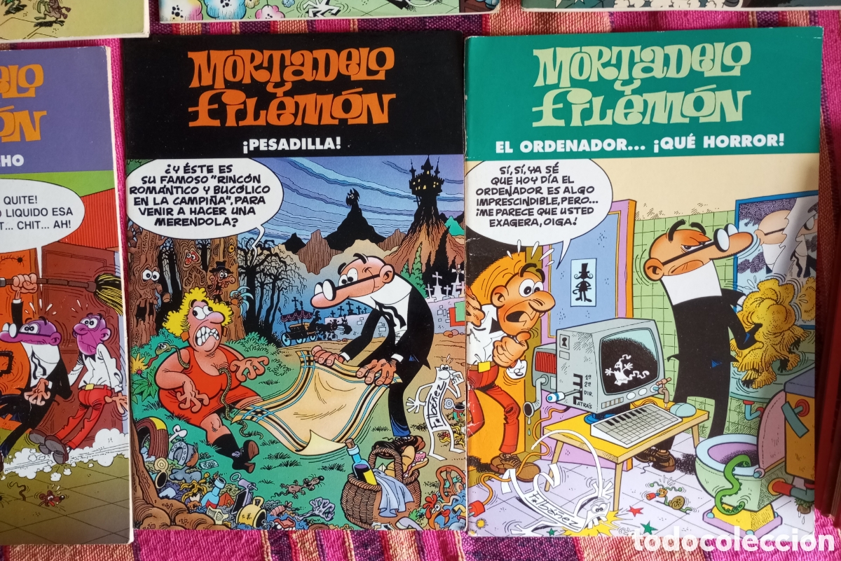 C&oacute;mics: 8 comic Mortadelo y filemon ediciones B - Foto 4