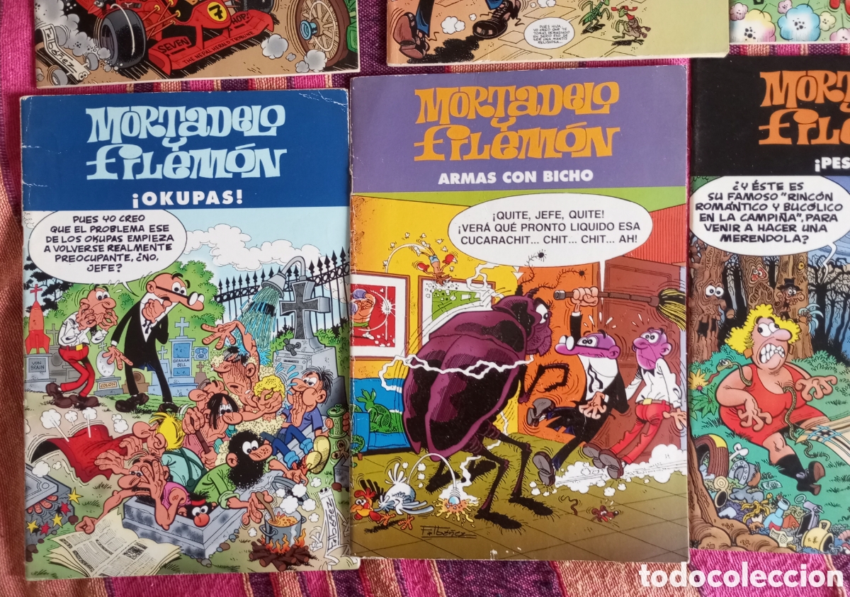 C&oacute;mics: 8 comic Mortadelo y filemon ediciones B - Foto 5