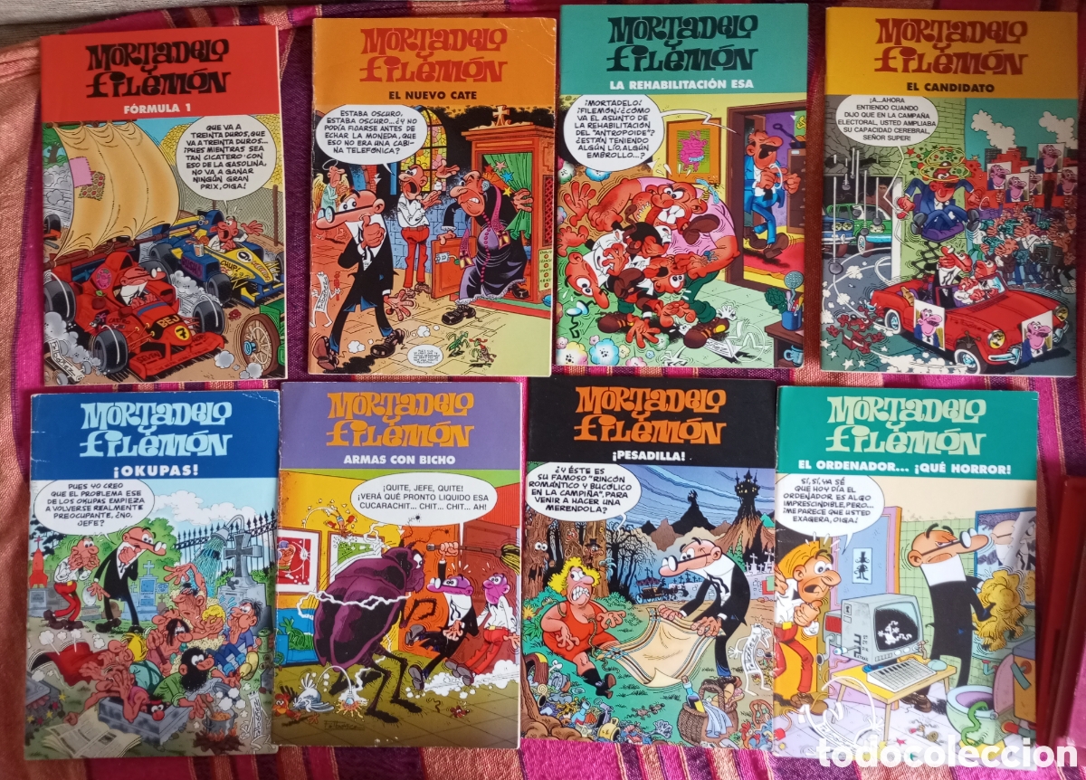 C&oacute;mics: 8 comic Mortadelo y filemon ediciones B - Foto 1