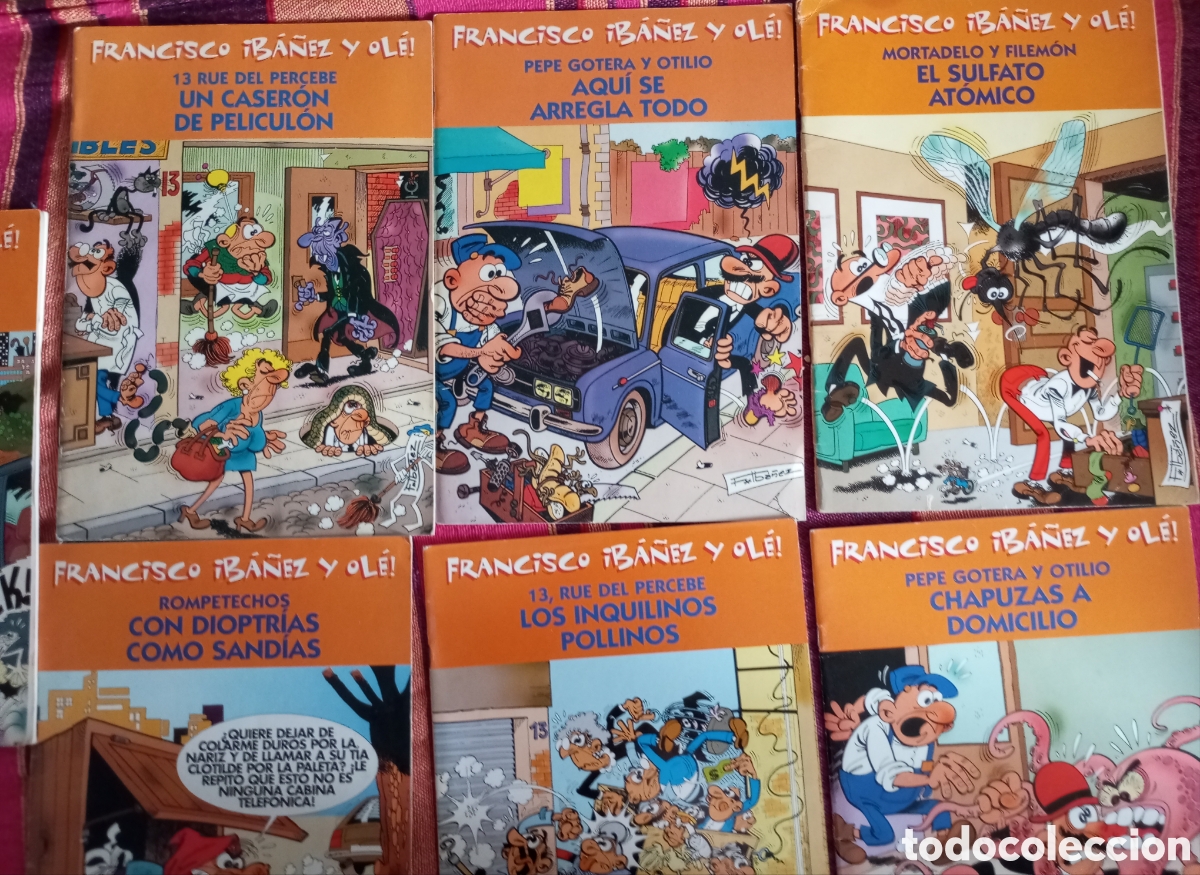 C&oacute;mics: 7 ejemplares Francisco Ib&aacute;&ntilde;ez y ol&eacute;.ediciones B - Foto 2