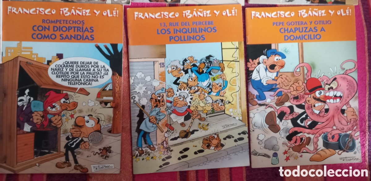 C&oacute;mics: 7 ejemplares Francisco Ib&aacute;&ntilde;ez y ol&eacute;.ediciones B - Foto 3