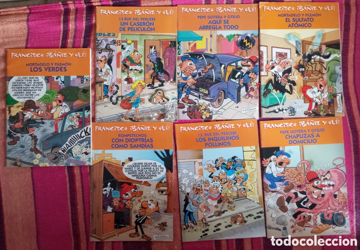 C&oacute;mics: 7 ejemplares Francisco Ib&aacute;&ntilde;ez y ol&eacute;.ediciones B - Foto 1