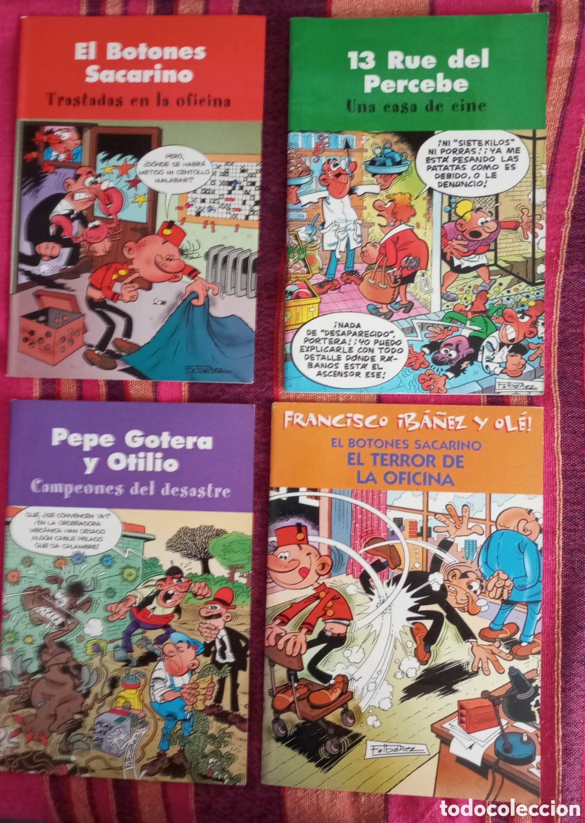 C&oacute;mics: 4 ejemplares de Francisco Ib&aacute;&ntilde;ez ediciones B - Foto 1