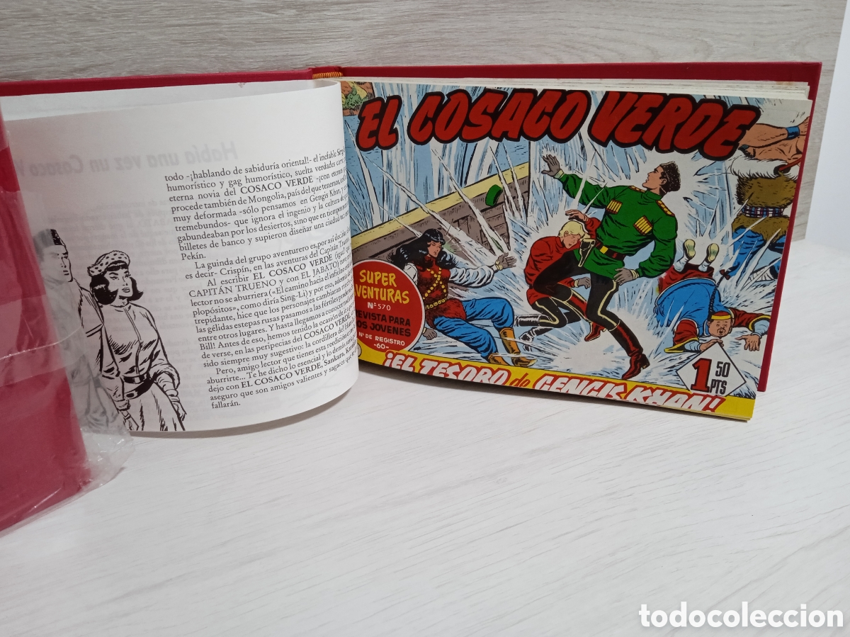 C&oacute;mics: EL COSACO VERDE ---- EDICIONES B ---- 3 TOMOS ----COMPLETA EN BUEN ESTADO - Foto 5