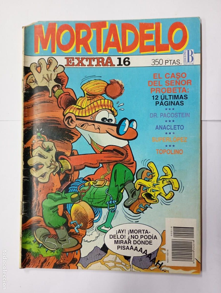 C&oacute;mics: MORTADELO EXTRA 16. EDICIONES B. TDKR35 - Foto 1