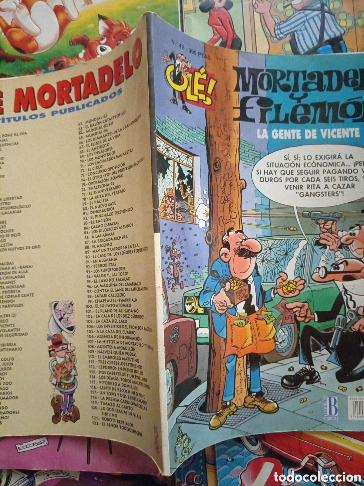 C&oacute;mics: Colecci&oacute;n Ol&eacute; Mortadelo y Filem&oacute;n 42 cj83 - Foto 3