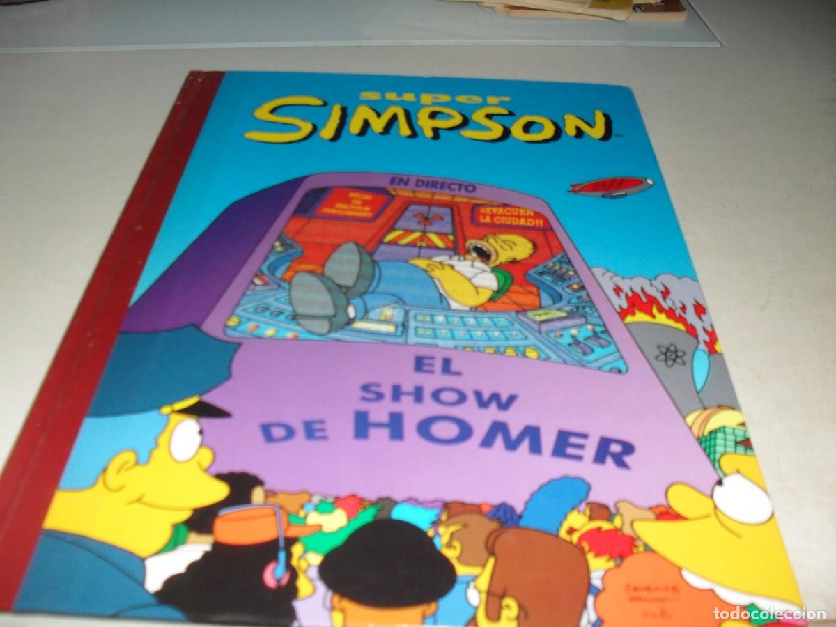 C&oacute;mics: SUPER SIMPSON N&ordm; 6,(DE 16),2&ordf; EDICION,EL SHOW DE HOMER,EDICIONES B,1996 - Foto 1