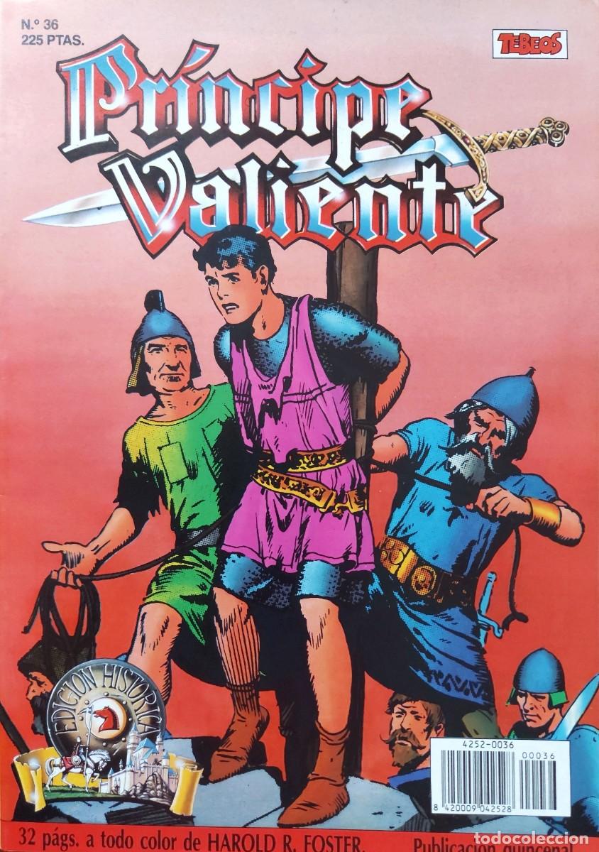 C&oacute;mics: PR&Iacute;NCIPE VALIENTE n&ordm; 36 Ediciones B 1990 - Foto 1
