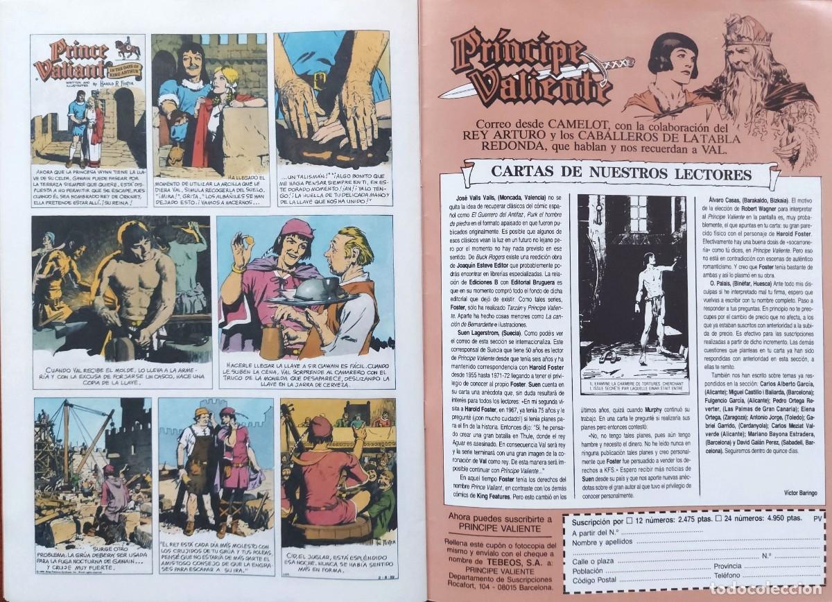 C&oacute;mics: PR&Iacute;NCIPE VALIENTE n&ordm; 36 Ediciones B 1990 - Foto 4