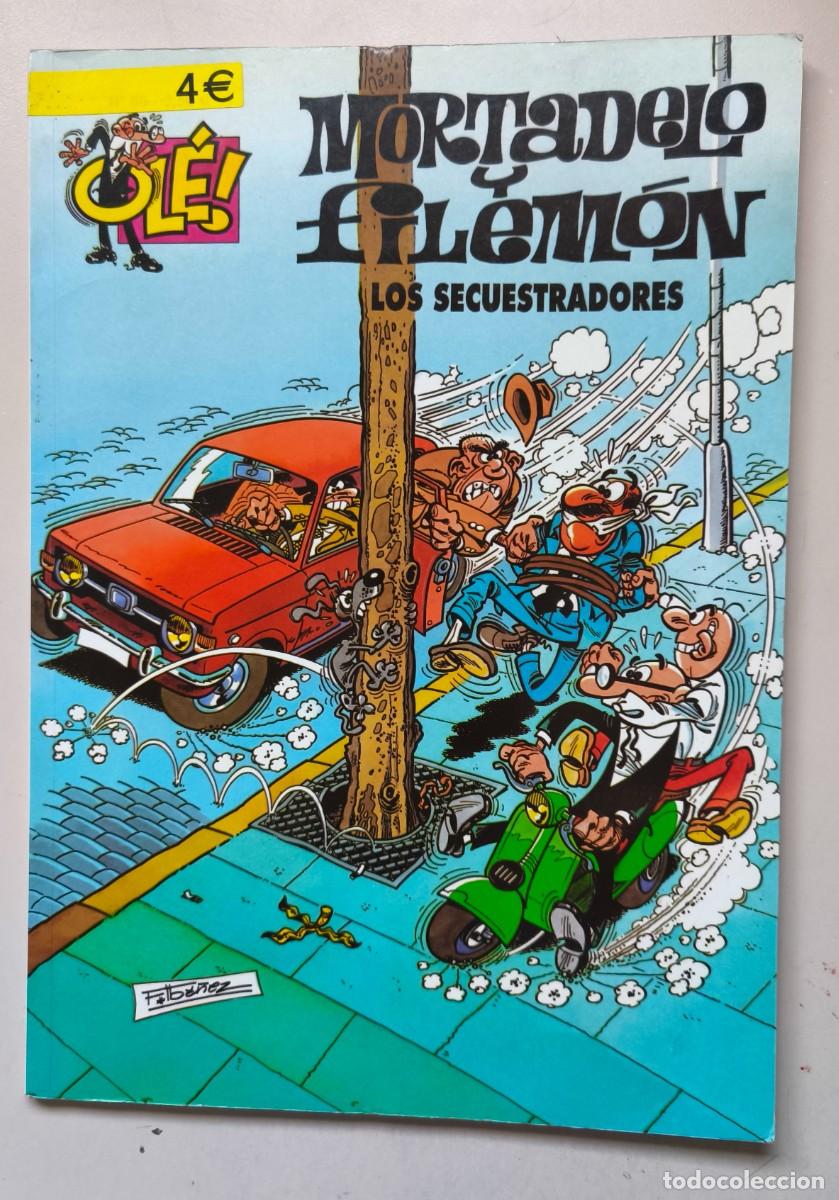 C&oacute;mics: MORTADELO Y FILEM&Oacute;N. LOS SECUESTRADORES. COLECCI&Oacute;N OL&Eacute;. EDICIONES B - Foto 1