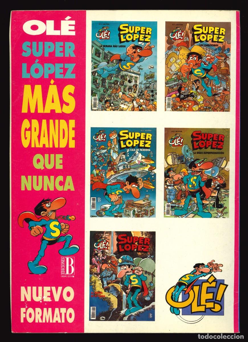 C&oacute;mics: SUPER L&Oacute;PEZ - EDICIONES B / N&Uacute;MERO 23 (EL CASTILLO DE ARENA) - Foto 2