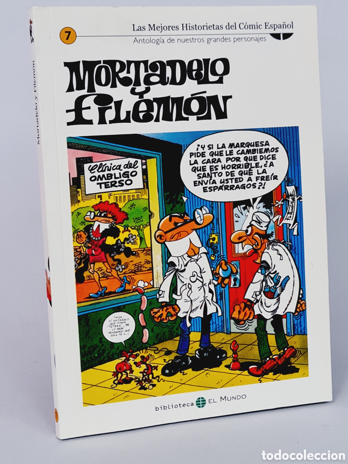 C&oacute;mics: C&Oacute;MIC DE KIOSCO MORTADELO Y FILEM&Oacute;N 7 BIBLIOTECA EL MUNDO - Foto 1