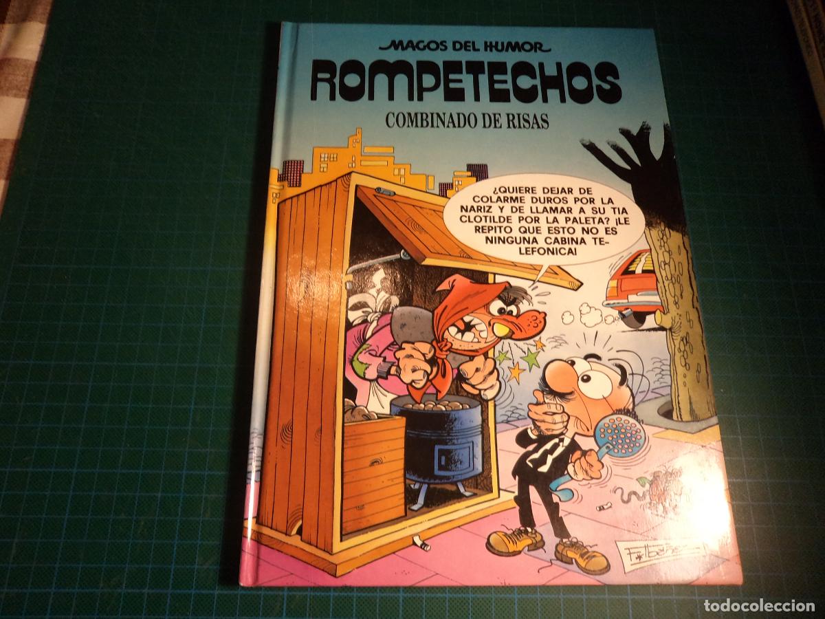 C&oacute;mics: Magos del humor. N&ordm; 45. Rompetechos. Ediciones B. - Foto 1