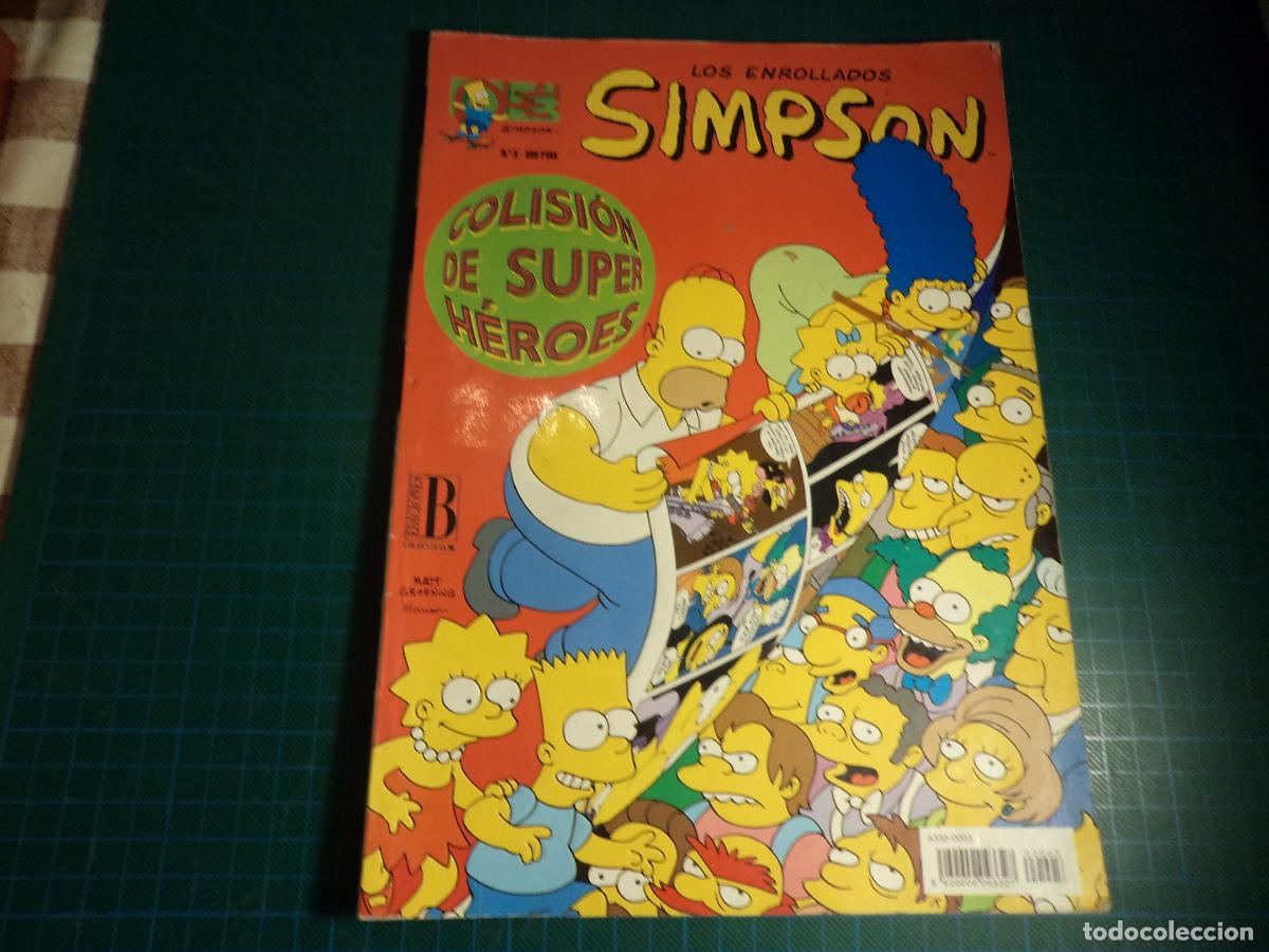 C&oacute;mics: Los Enrollados Simpson. Colecci&oacute;n Ole N&ordm; 3. Ediciones B. - Foto 1