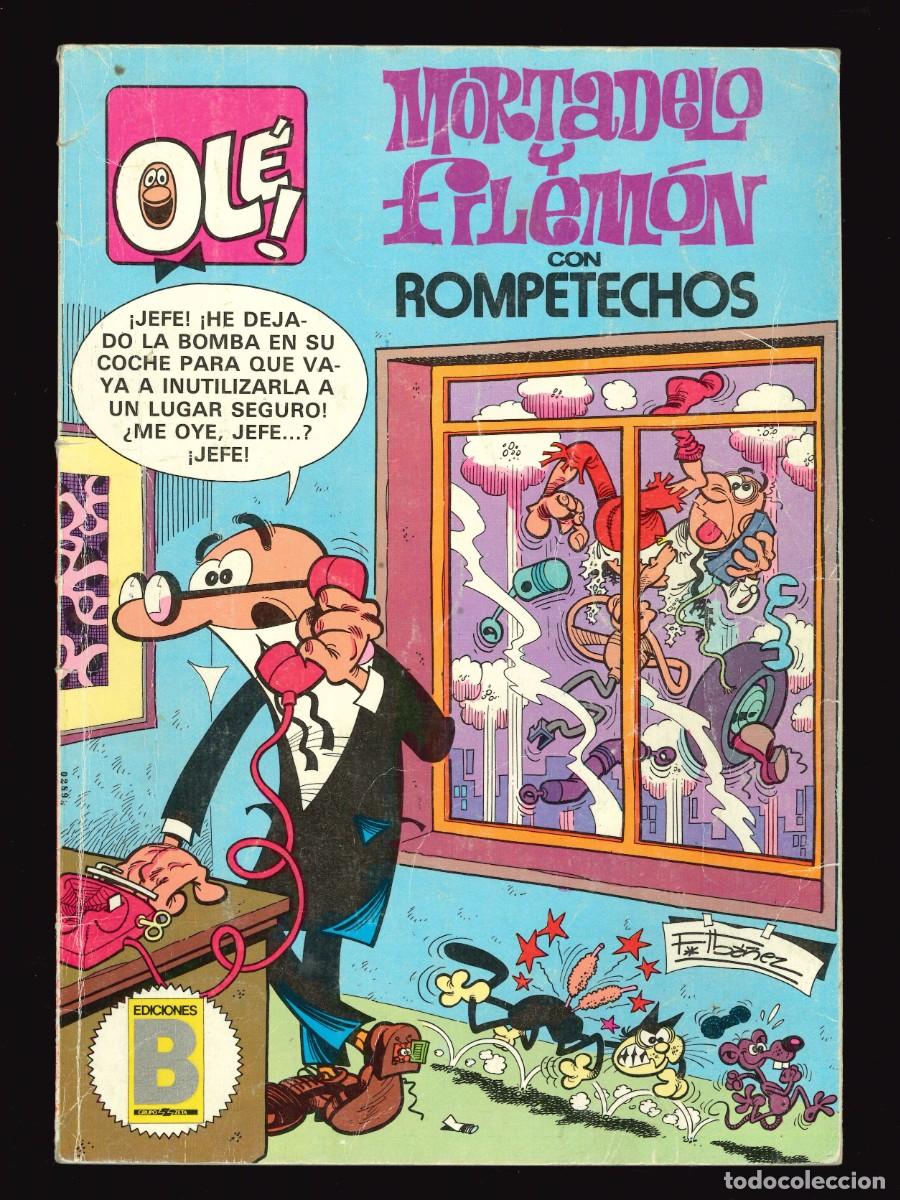 C&oacute;mics: COLECCI&Oacute;N OL&Eacute; - EDICIONES B / N&Uacute;MERO 251 (MORTADELO Y FILEM&Oacute;N CON ROMPETECHOS) - Foto 1