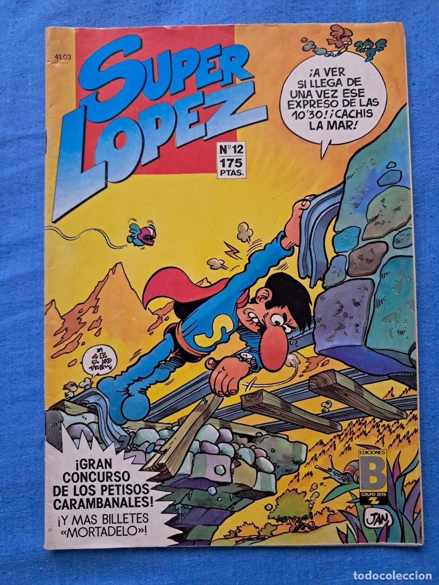 C&oacute;mics: C&Oacute;MIC &rdquo;REVISTA SUPER L&Oacute;PEZ&rdquo; N&ordm; 12 DE EDICIONES B - Foto 1