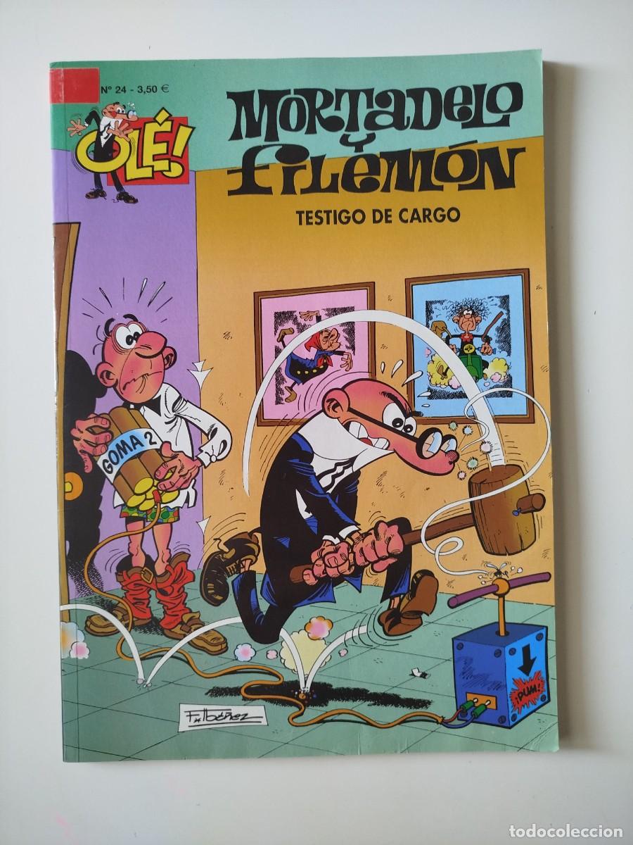 C&oacute;mics: Mortadelo y Filem&oacute;n - Ol&eacute; 24 - Testigo de Cargo (2005) - Foto 1