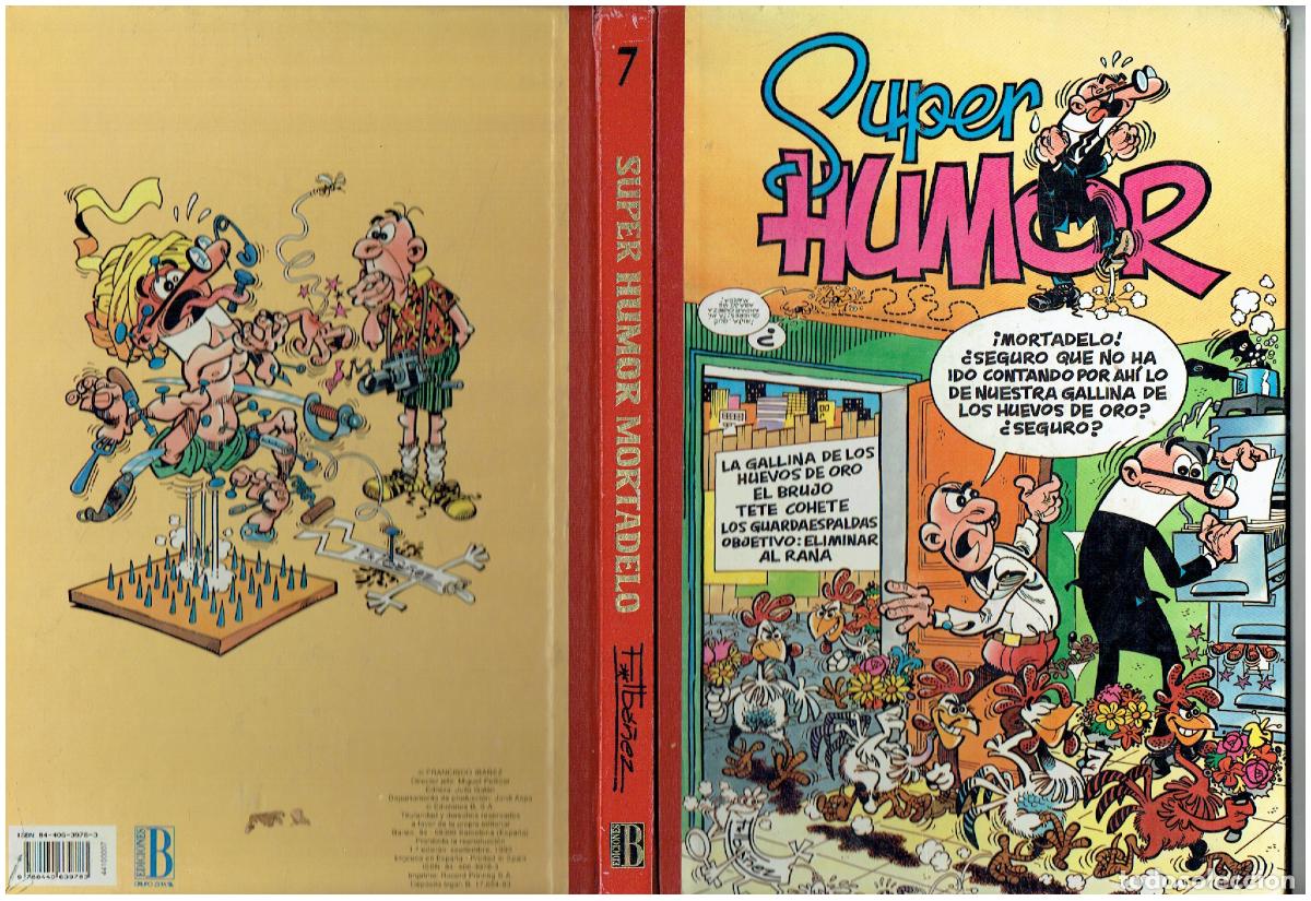 C&oacute;mics: SUPER HUMOR. N&ordm; 7. EDICIONES B, 1&ordf; EDC. 1993.(Z/31) - Foto 2