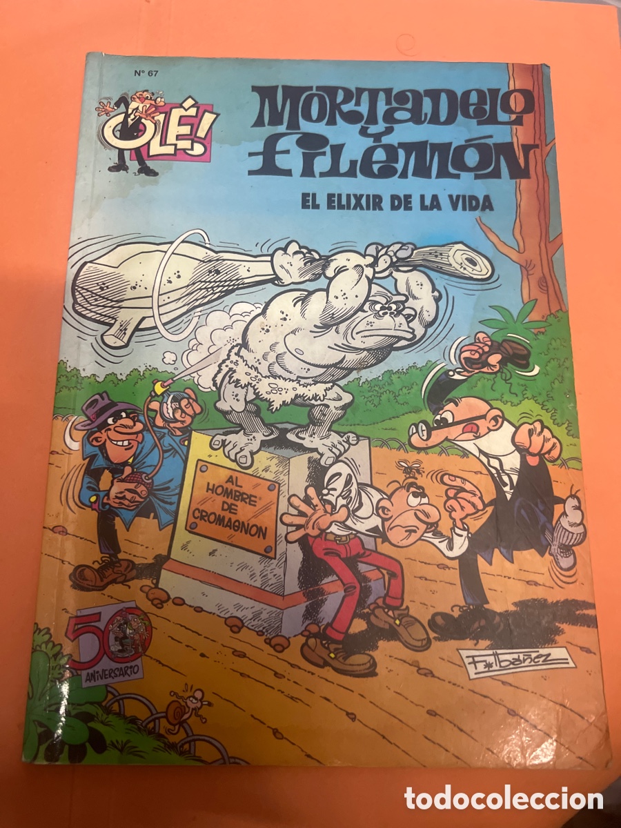 C&oacute;mics: T1/C2/68. MORTADELO Y FILEM&Oacute;N N&ordm; 67. EL ELIXIR DE LA VIDA. COLECCI&Oacute;N OL&Eacute;. - Foto 1