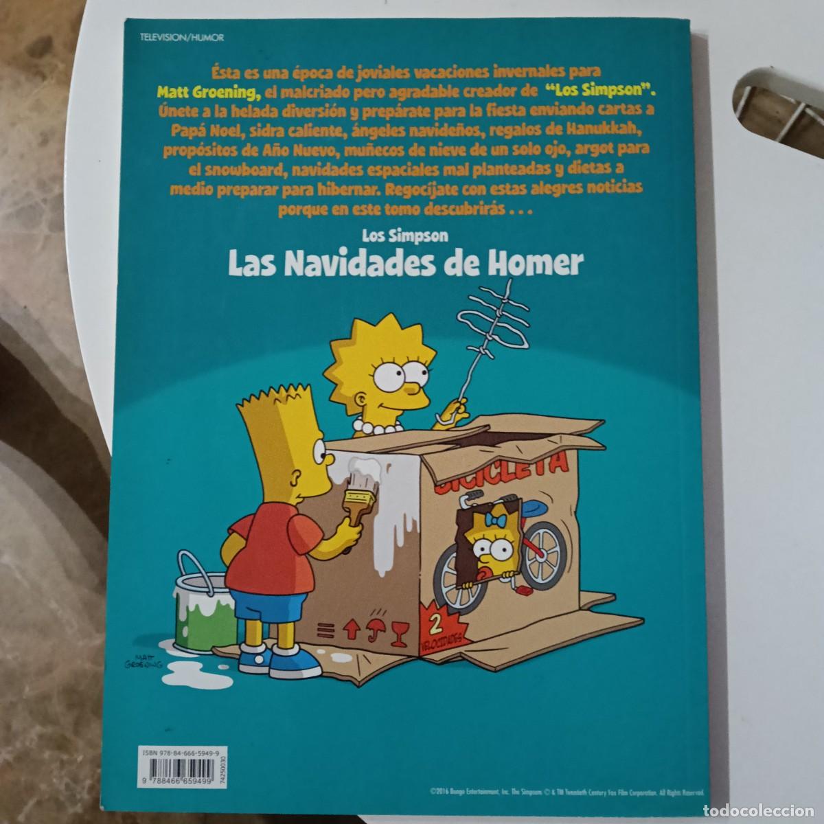 C&oacute;mics: LAS NAVIDADES DE HOMER - LOS SIMPSON - EDICIONES B 2016 - Foto 2