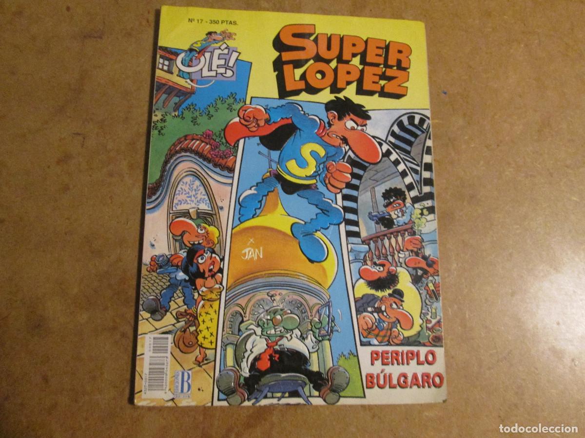 C&oacute;mics: colecci&oacute;n Ol&eacute;, Super Lopez n&ordm; 17, ediciones B - Foto 1