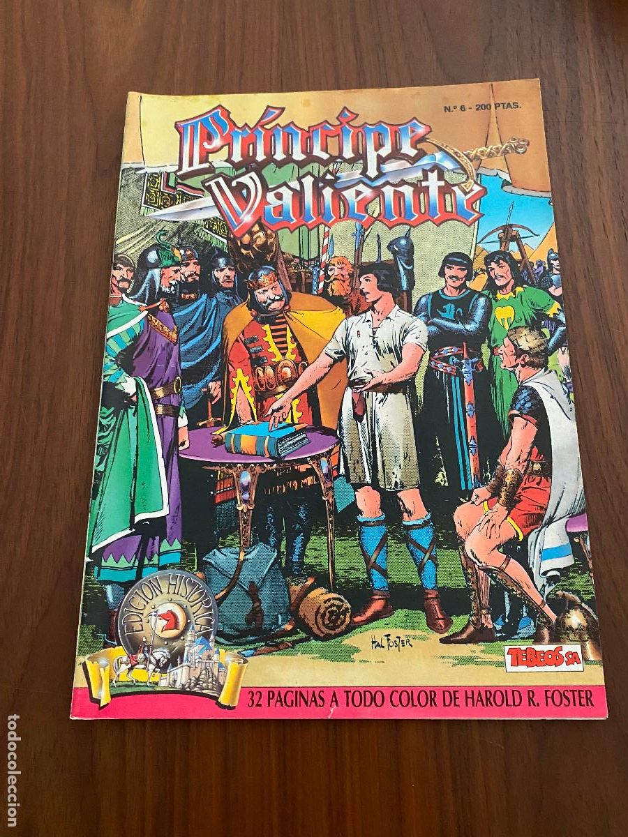 C&oacute;mics: PRINCIPE VALIENTE N&ordm; 6 , EDICI&Oacute;N HIST&Oacute;RICA, EDICIONES B - Foto 1